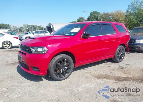 2019 Dodge Durango Gt z USA, uszkodzony, nr VIN 1C4RDJDG8KC586361